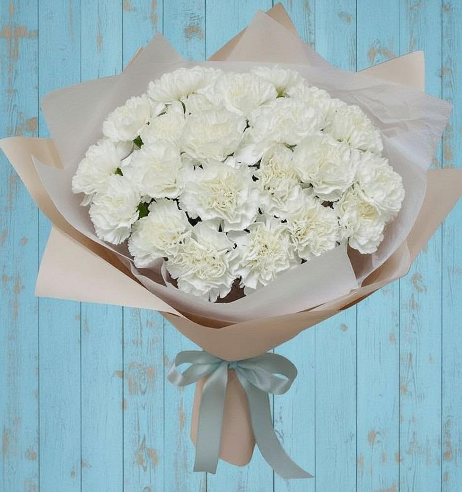 Букет цветов из: Гвоздики в Шыгырдан