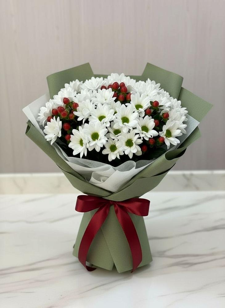 Букет цветов из: Хризантемы в Шыгырдан