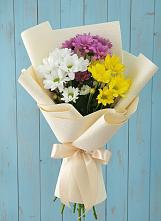 Букет цветов из:  Хризантемы в Шыгырдан