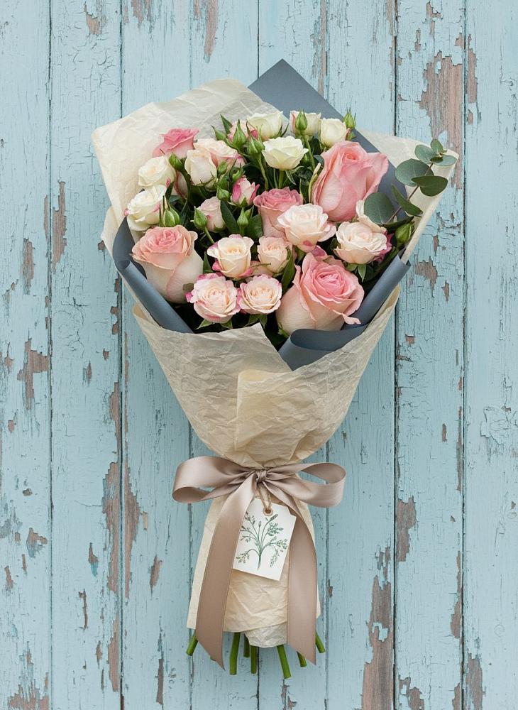 Букет цветов из: Розы в Шыгырдан