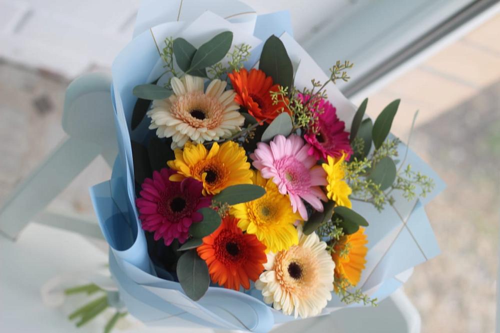 Букет цветов из: Герберы в Шыгырдан