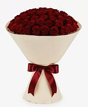 Букет 101 Бордовая роза Блэк Бакарра #REPLACE_PRED# Шыгырдан