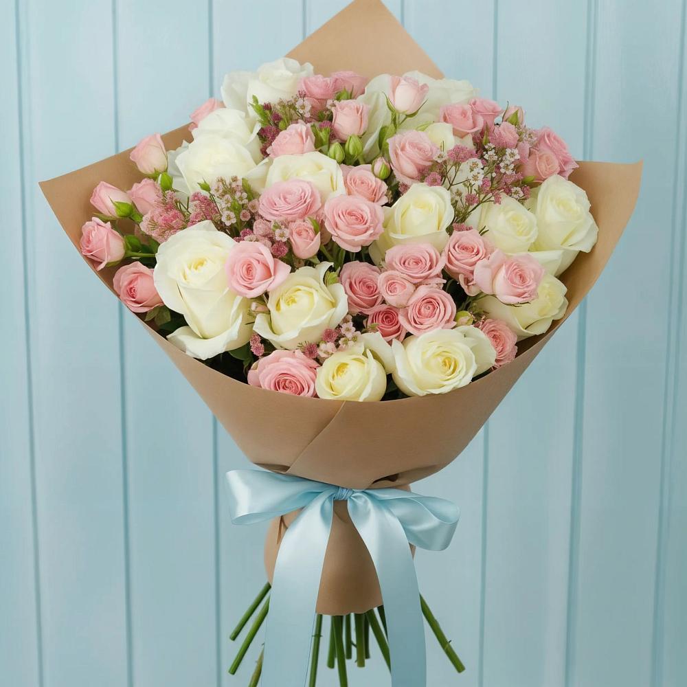 Букет цветов из: Розы в Шыгырдан