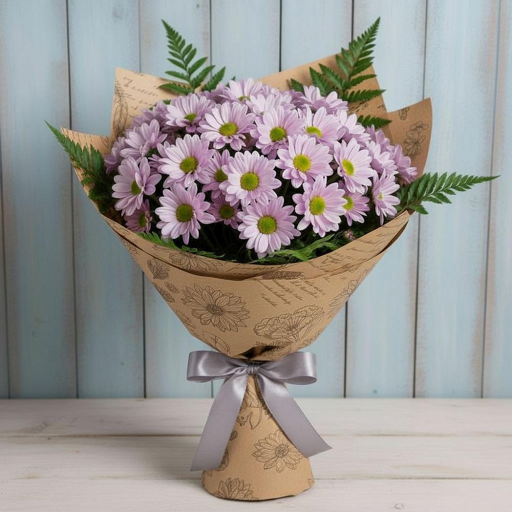 Букет цветов из: Хризантемы в Шыгырдан