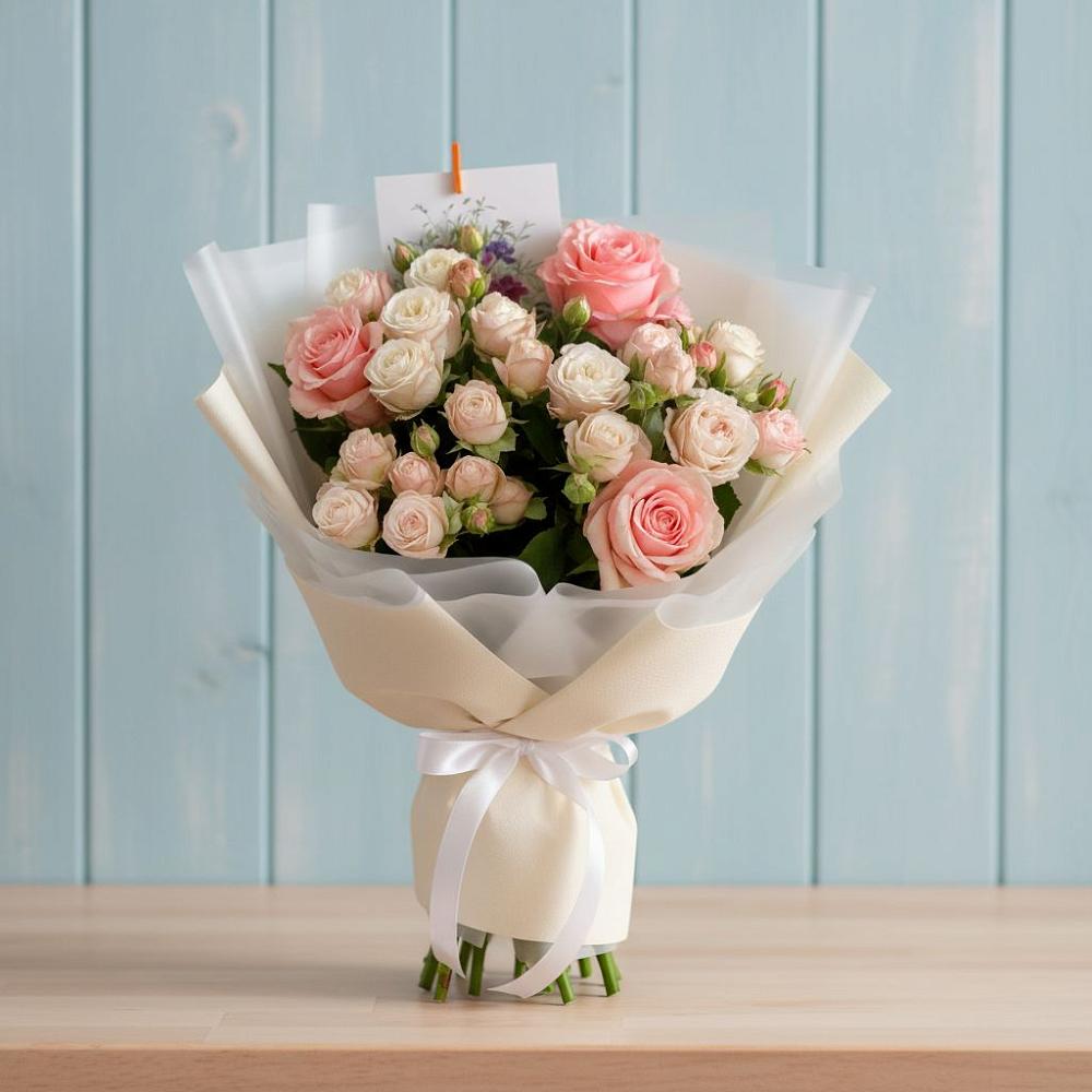 Букет цветов из: Розы в Шыгырдан