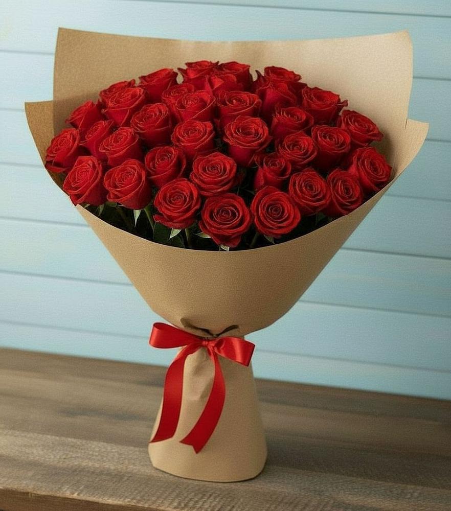 Букет Красные розы Милано в Шыгырдан