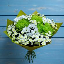 Букет цветов из:  Хризантемы #REPLACE_PRED# Шыгырдан