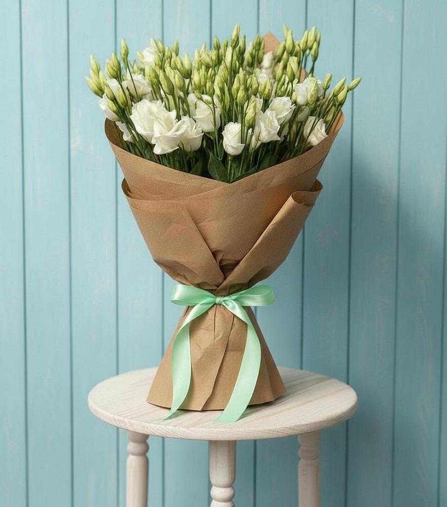 Букет цветов из: Лизиантусы в Шыгырдан