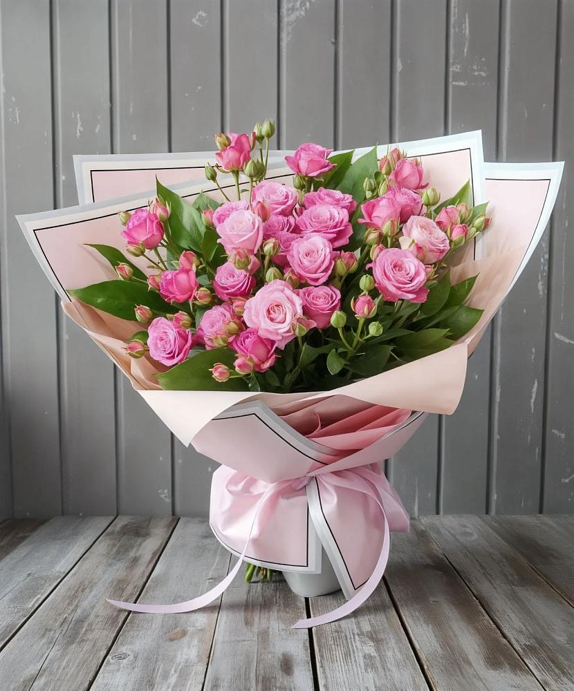 Букет Розовый кустик в Шыгырдан