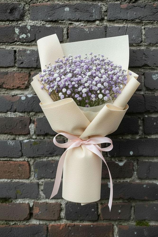 Букет цветов из: Гипсофила в Шыгырдан