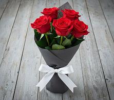 Букет 5 Красных роз Эдлесс Лав #REPLACE_PRED# Шыгырдан