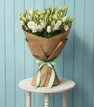 Букет цветов из:  Лизиантусы в Шыгырдан