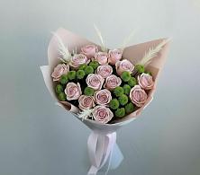 Букет цветов из:  Розы и Хризантемы #REPLACE_PRED# Шыгырдан