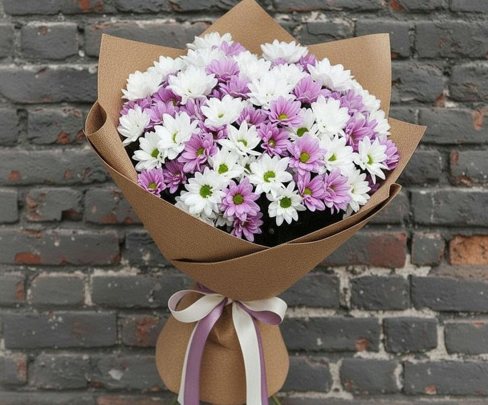 Букет цветов из: Хризантемы в Шыгырдан