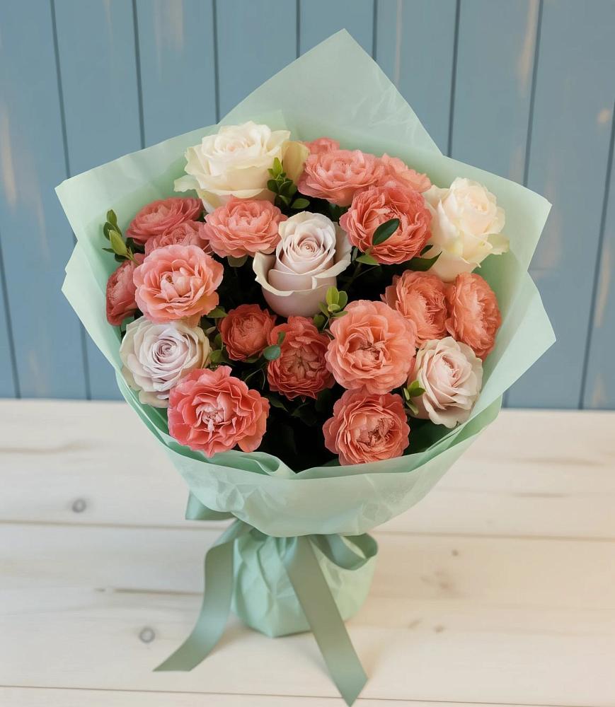 Букет цветов из: Розы в Шыгырдан