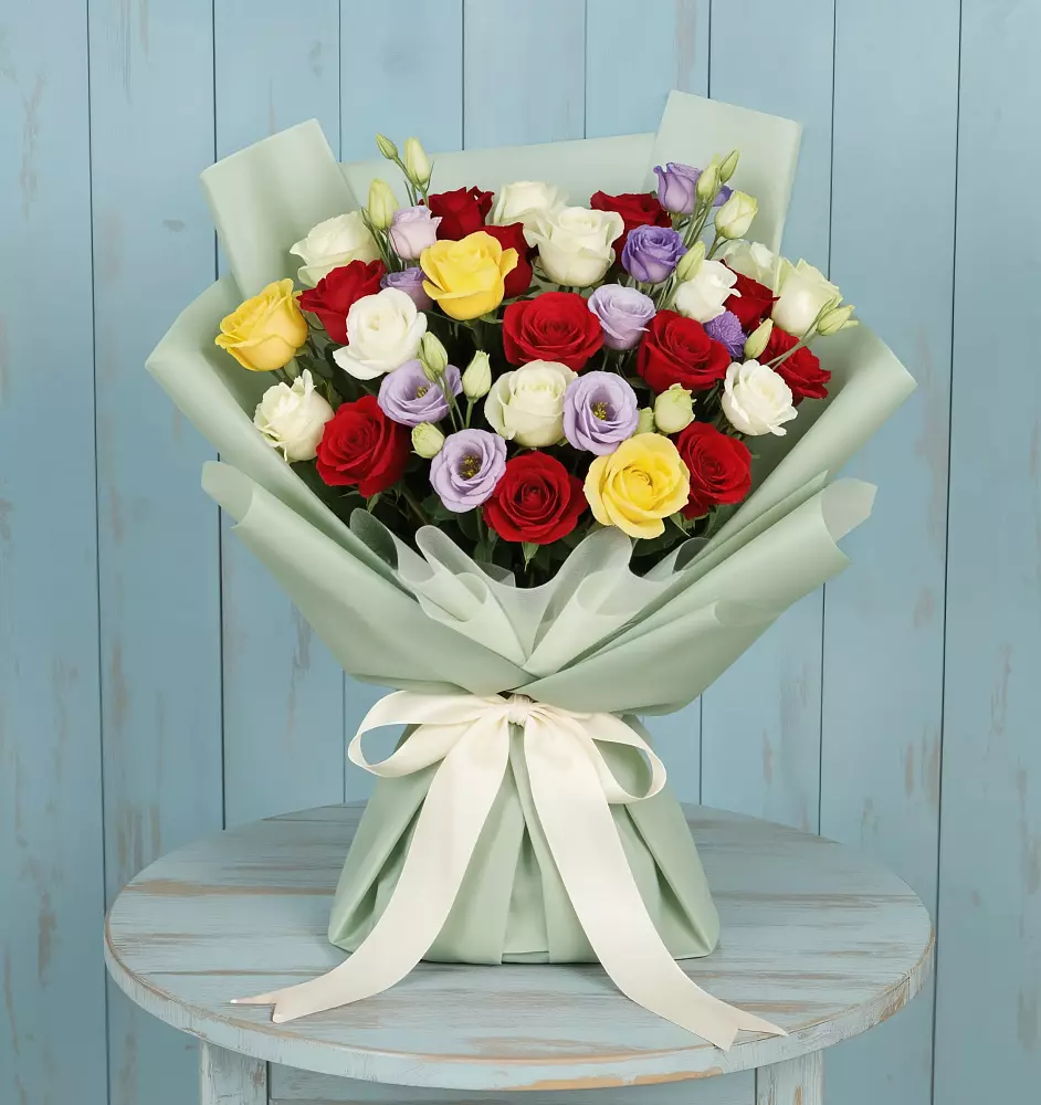 Букет цветов из: Розы в Шыгырдан