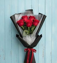 Букет цветов из:  Розы #REPLACE_PRED# Шыгырдан