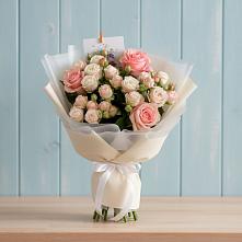 Букет цветов из:  Розы #REPLACE_PRED# Шыгырдан