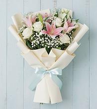 Букет цветов из:  Лилии #REPLACE_PRED# Шыгырдан