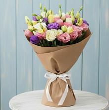 Букет цветов из:  Лизиантусы в Шыгырдан